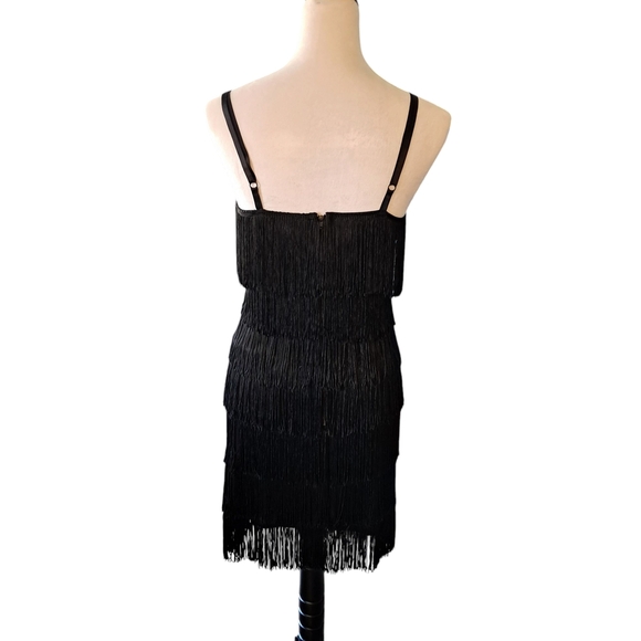 Cheryl Creations Black Fringe Dress - Picture 3 of 8